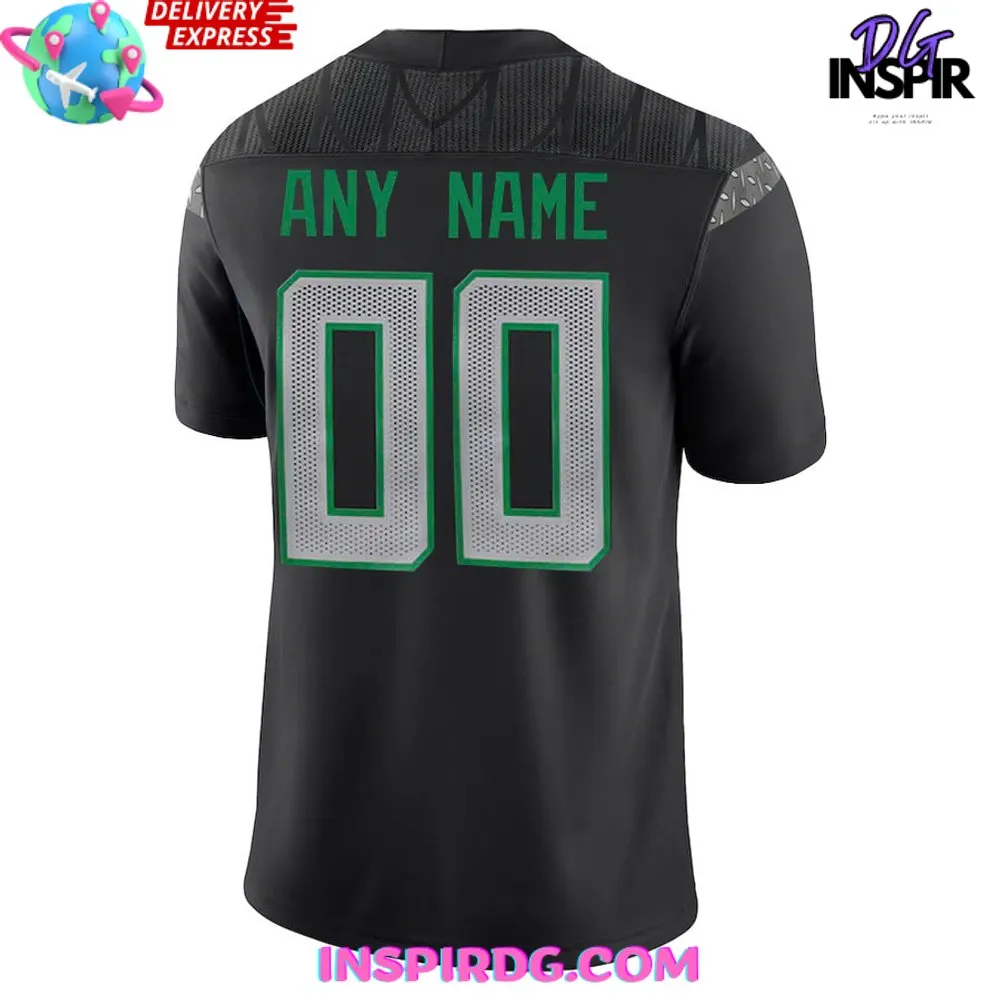 -Oregon Ducks Game Jersey 2024 Black Football Jersey