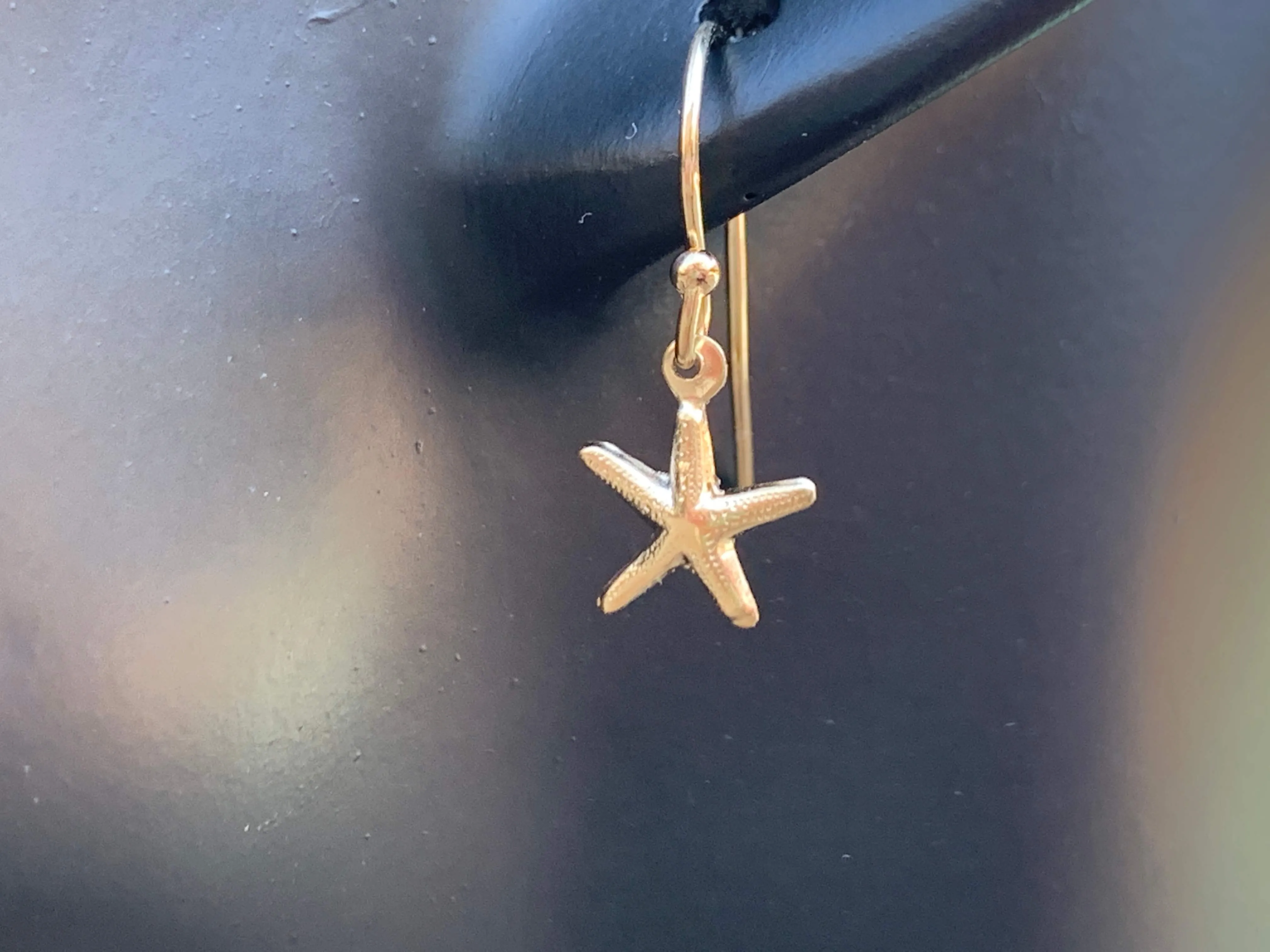 14kt Gold Filled Starfish, Heart or Dolphin Hook Earrings