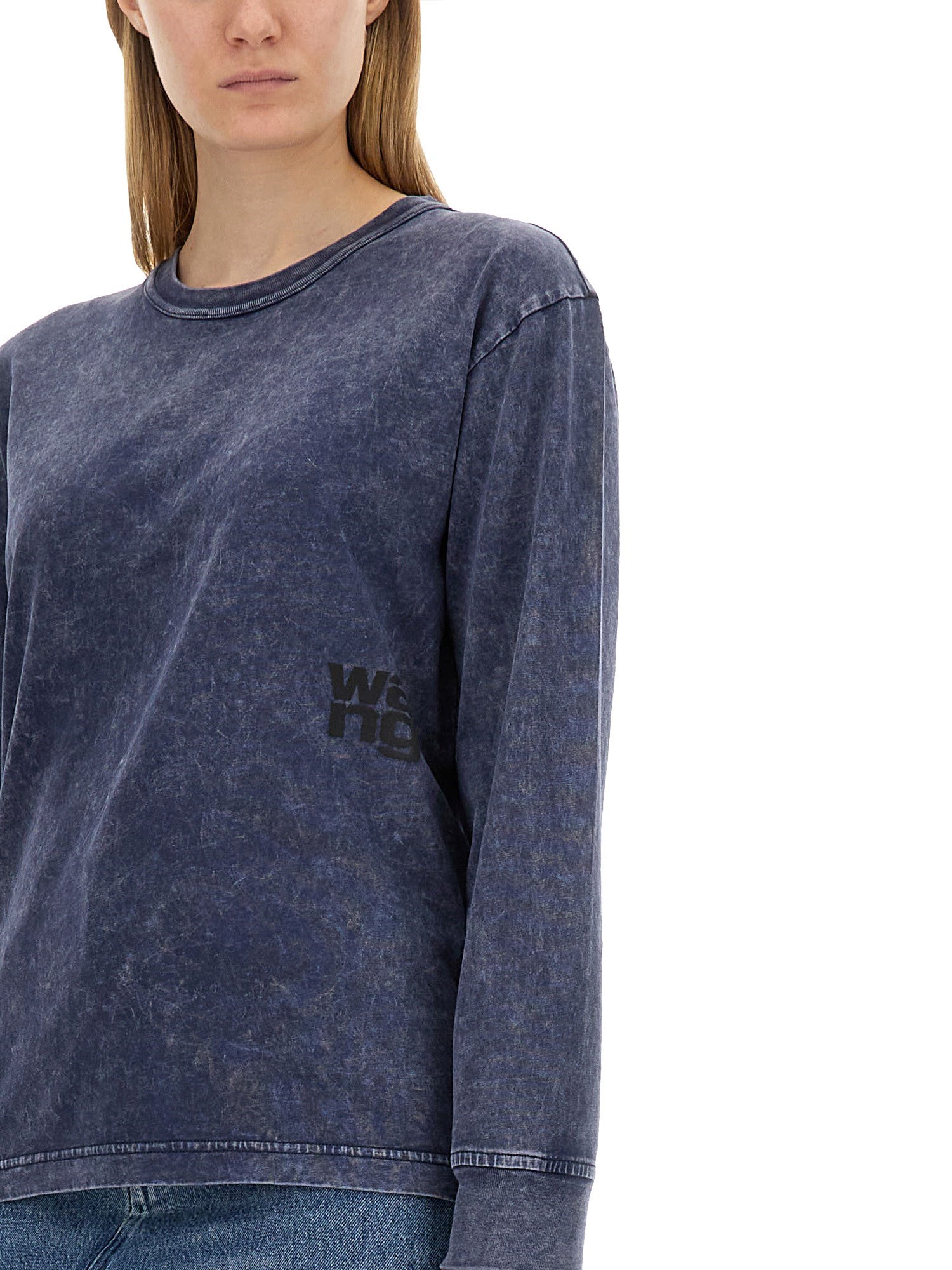 ALEXANDERWANG.T    COTTON SWEATSHIRT