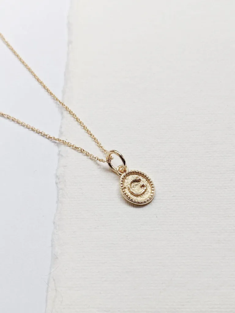 Anais Initial Necklace