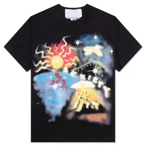 Anxiety Airbrush Tee - Black