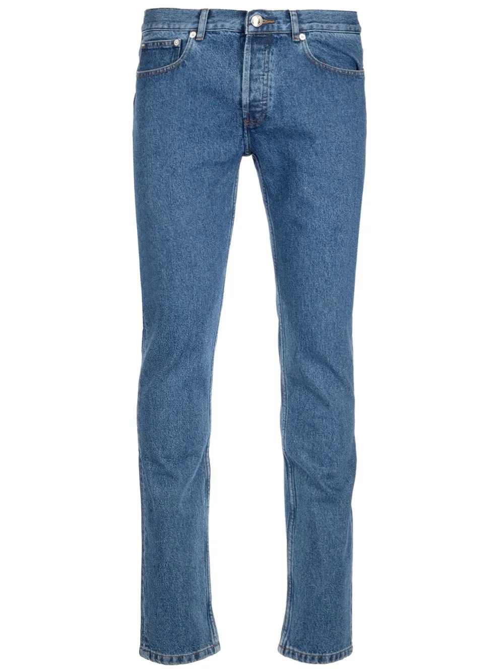 A.P.C. Washed Effect Slim Fit Jeans