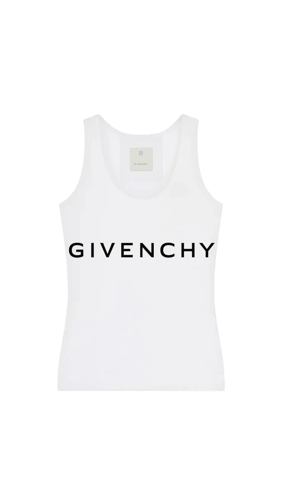 Archetype Slim Fit Tank Top - White