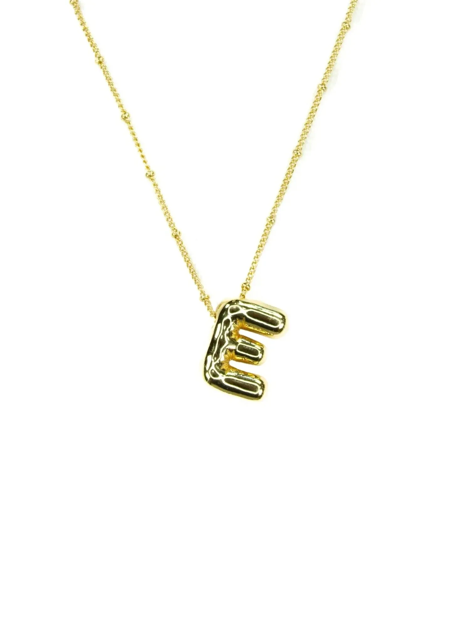 Balloon Initial Necklace