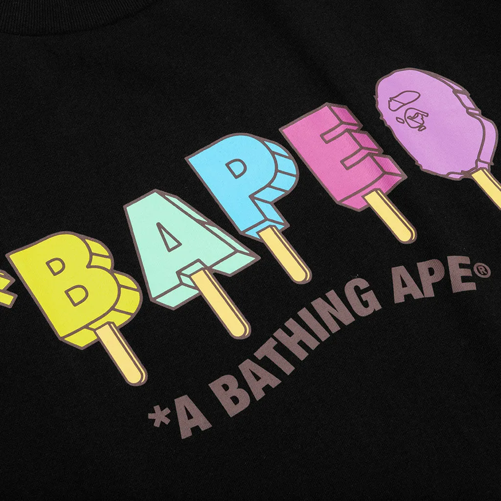 Bape Popsicle Tee  - Black