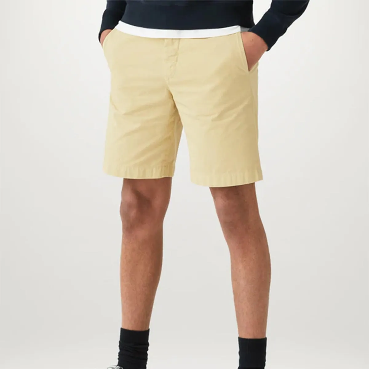 Belstaff - Officer Shorts in Sunbleached Khaki