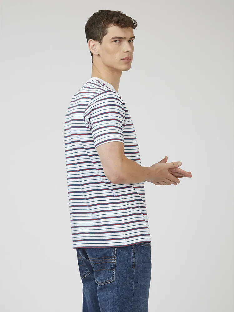 Ben Sherman - Striped Tee - Two Colours