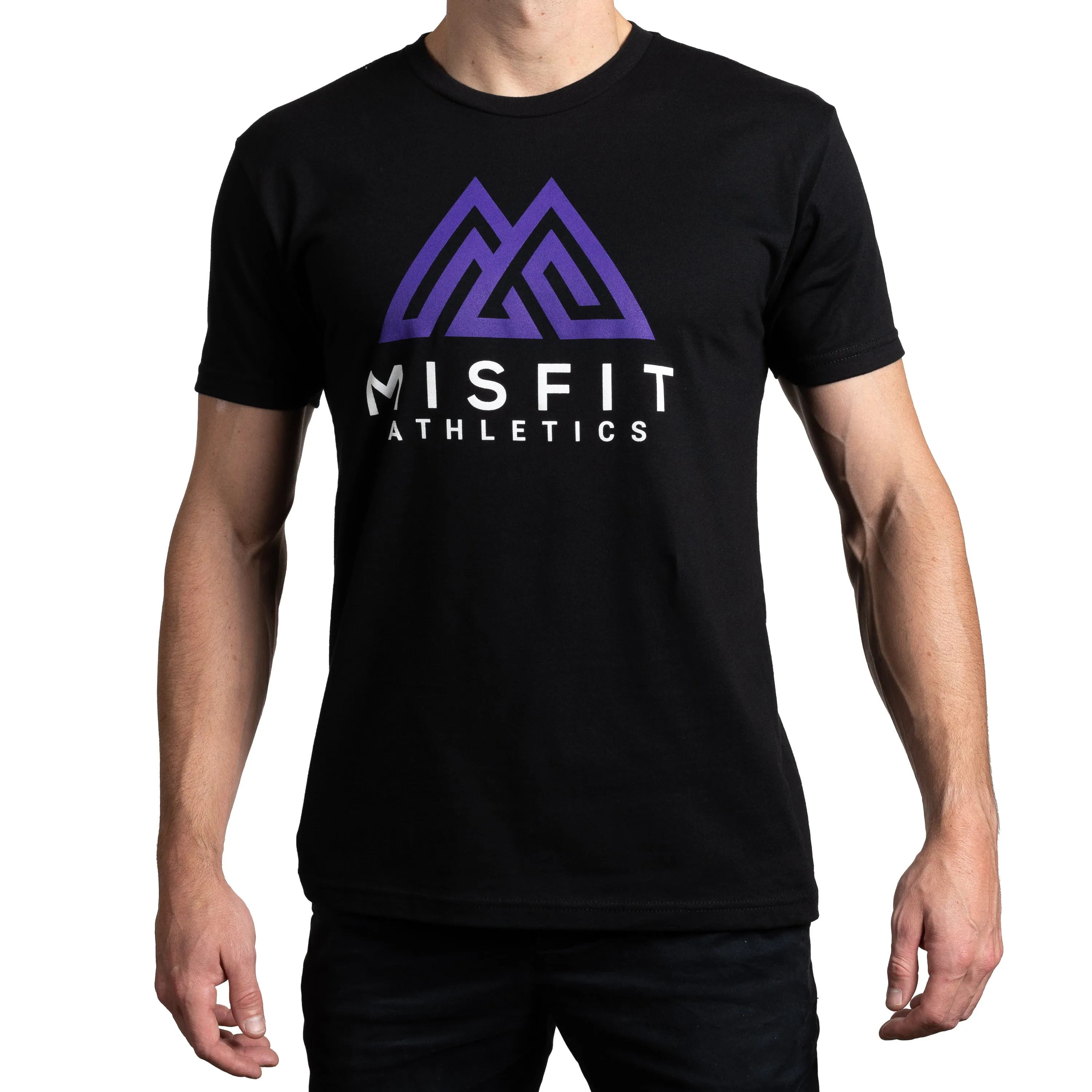 Black Misfit Mark Tee