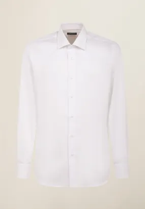 Camicia bianca no-stiro slim fit