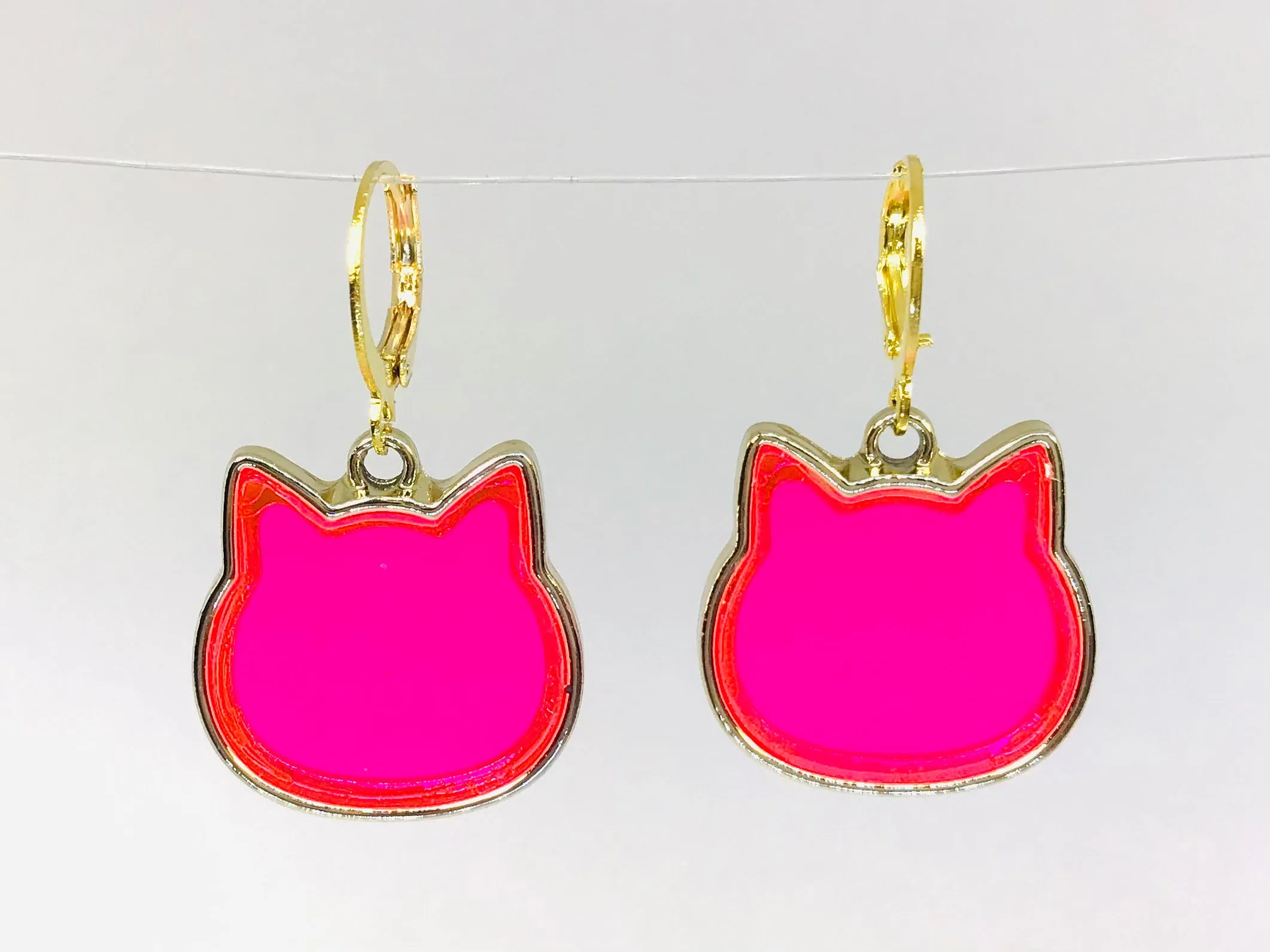 Cat Face Earrings