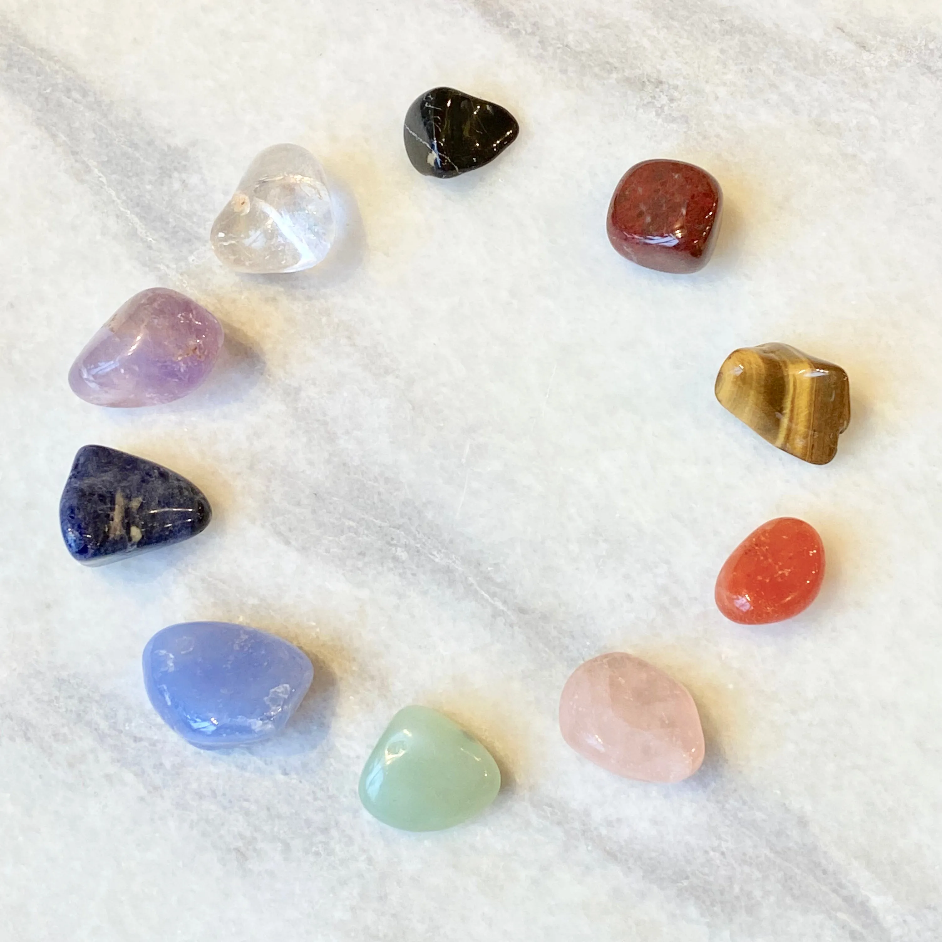 Chakra Stone Altar Set