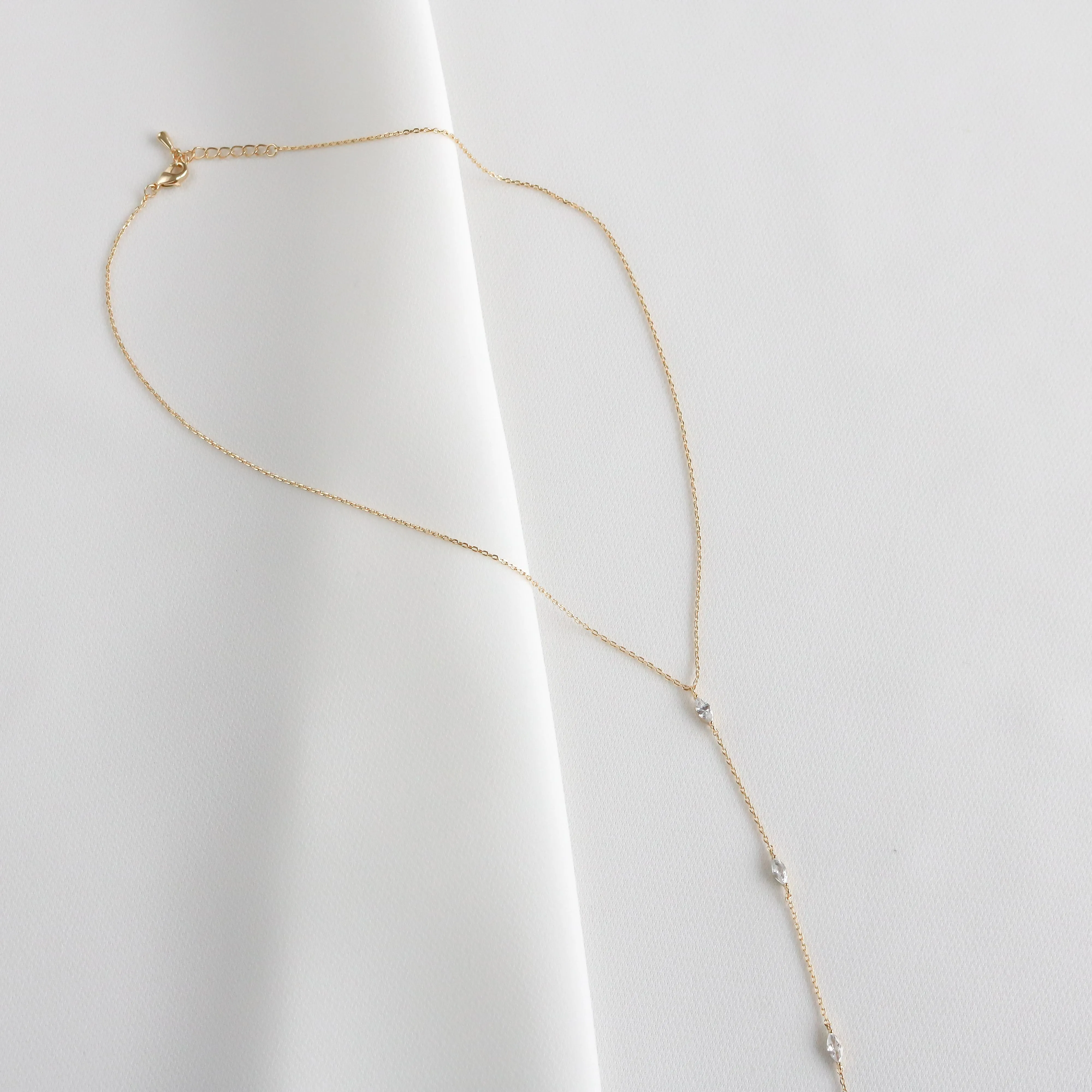 Cleo Lariat Necklace