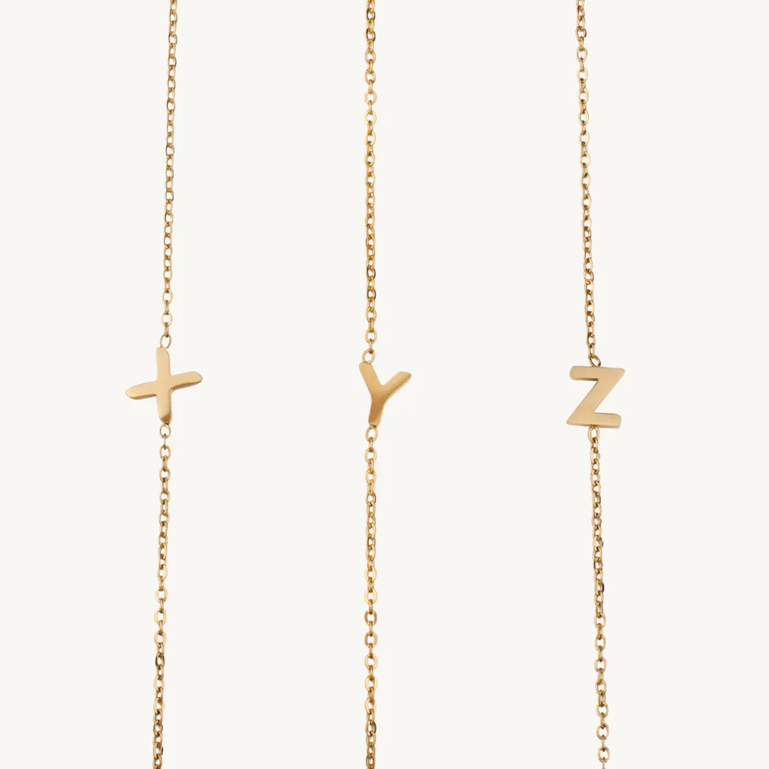 Dainty Initial Necklace