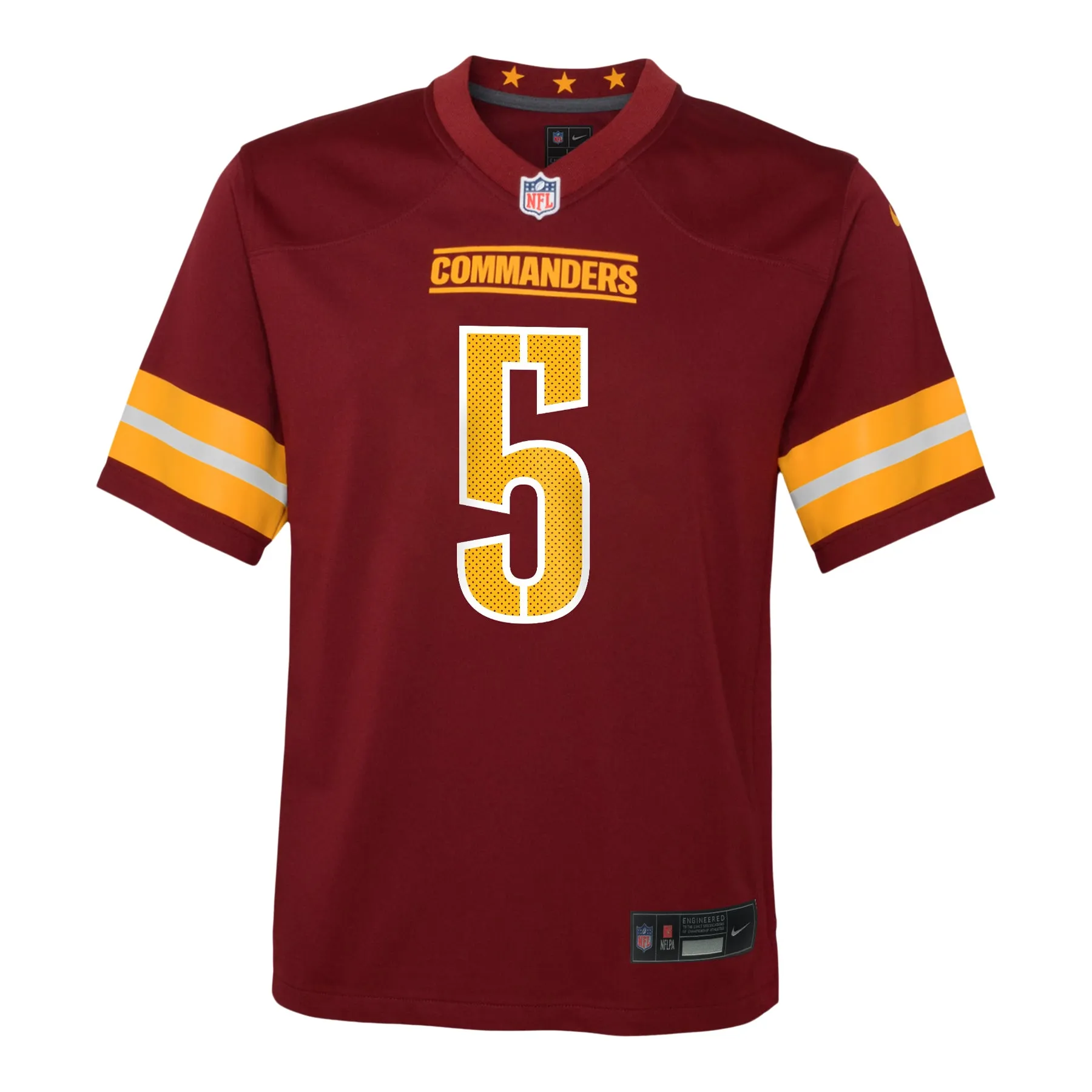 Daniels Commanders Game Jersey