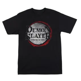 Demon Slayer Logo Black Tee