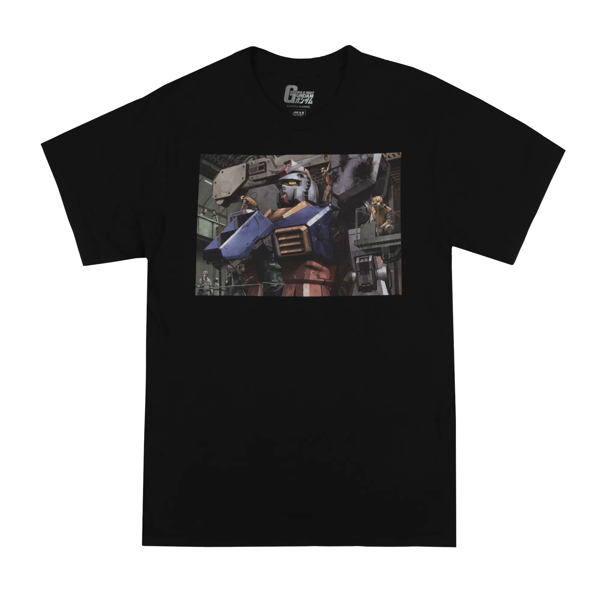 Earth Defense Gundam Pit Crew Black Tee