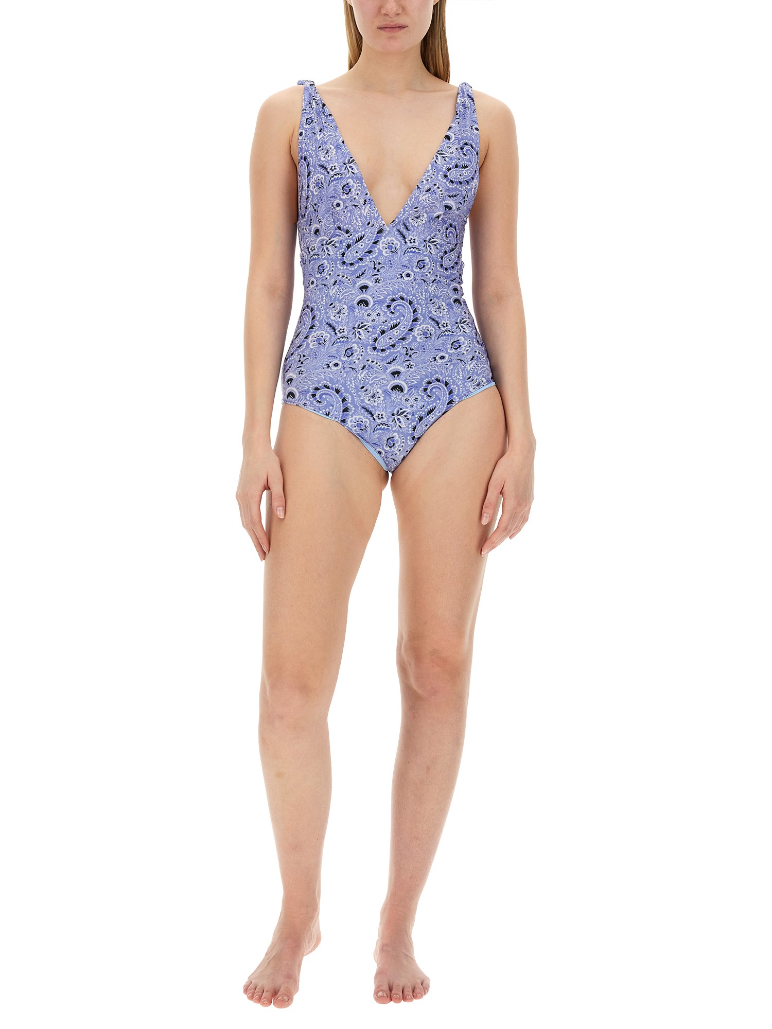 ETRO    PAISLEY PRINT ONE PIECE SWIMSUIT