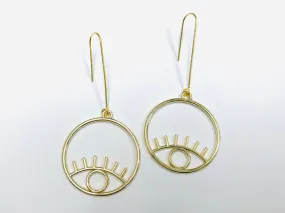 Evil Eye Earrings