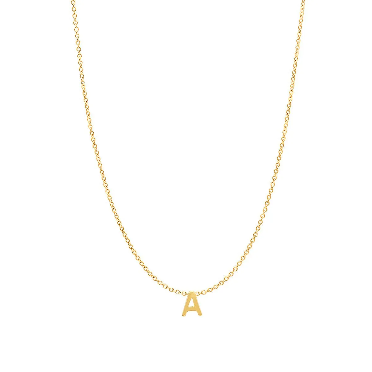 Fine Initial Necklace