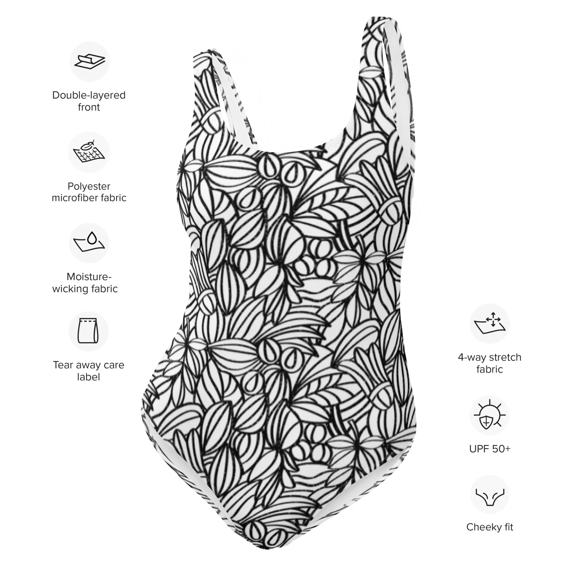 FLORIDA ECO ONE PIECE SWIMSUIT - GEOLLA