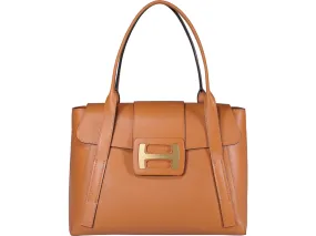 Hogan Logo Plaque Foldover Tote Bag