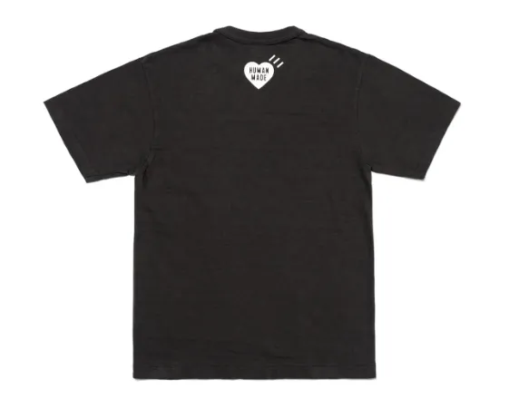 Human Made Graphic Black Tee #003