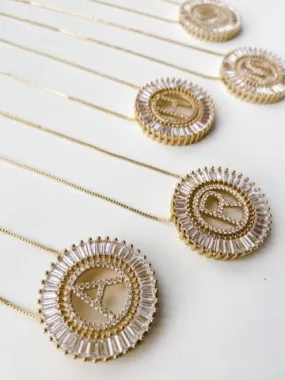 Initial Gold Necklace