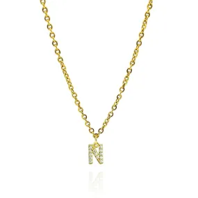 Initial Letter Necklace