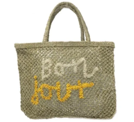 Jackson Large Jute BONJOUR Tote