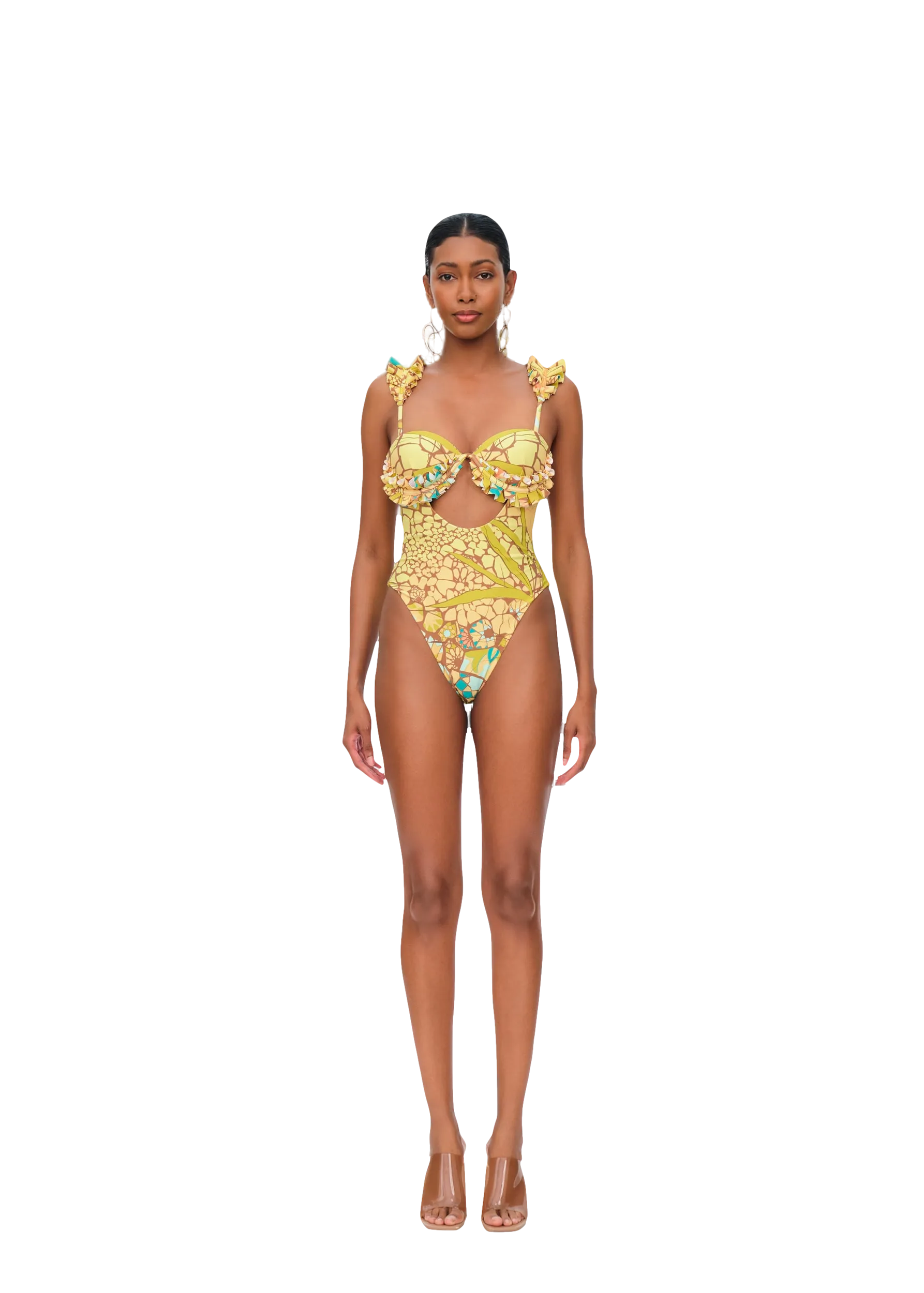 KUJI ONE PIECE SWIMSUIT - ILIA PRINT