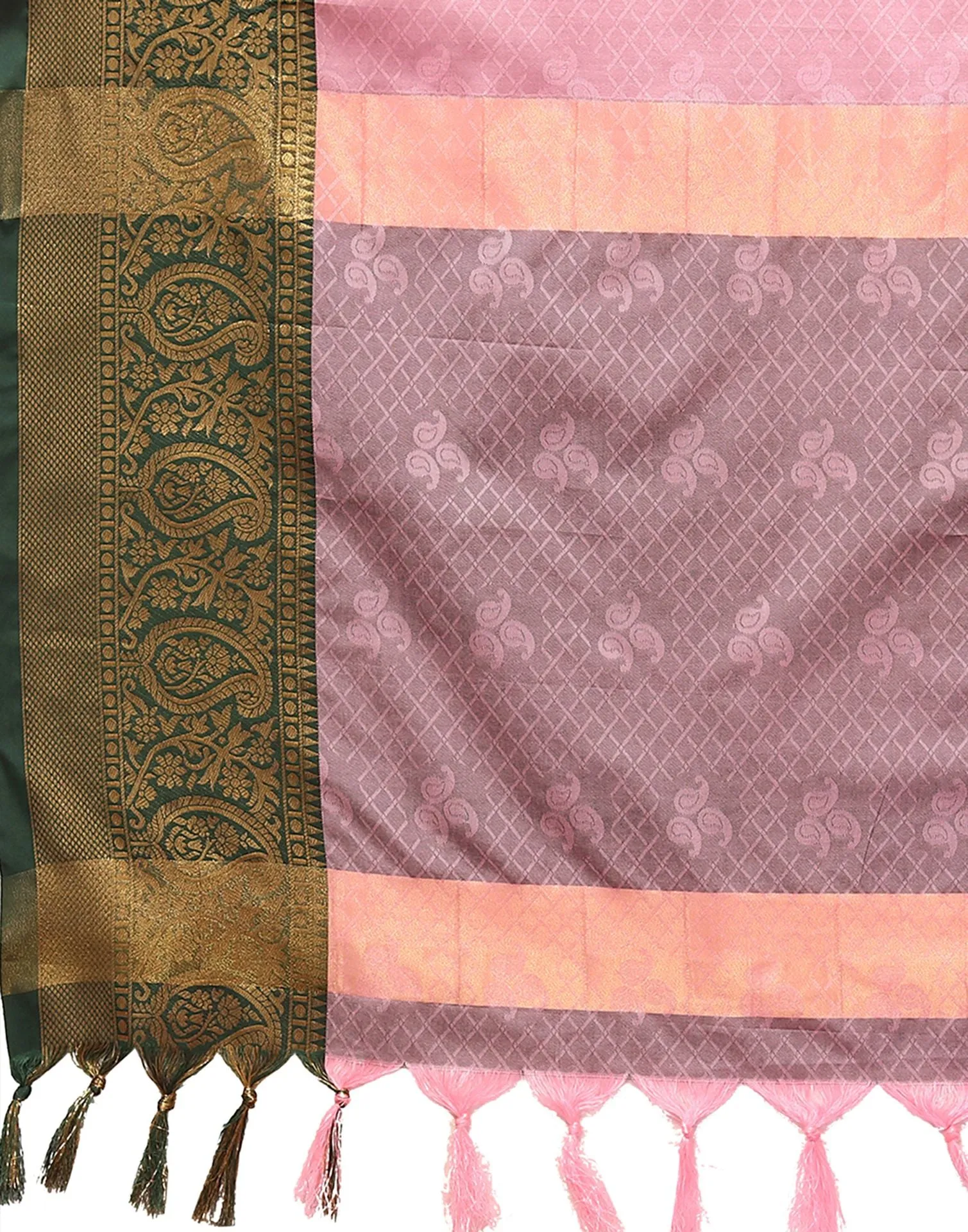 Light Pink Cotton Saree