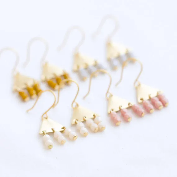 Little Triangle Earrings