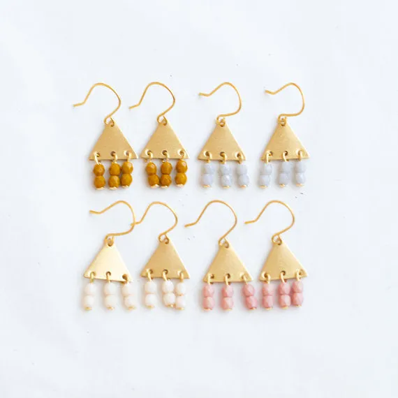 Little Triangle Earrings