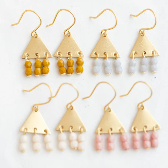 Little Triangle Earrings