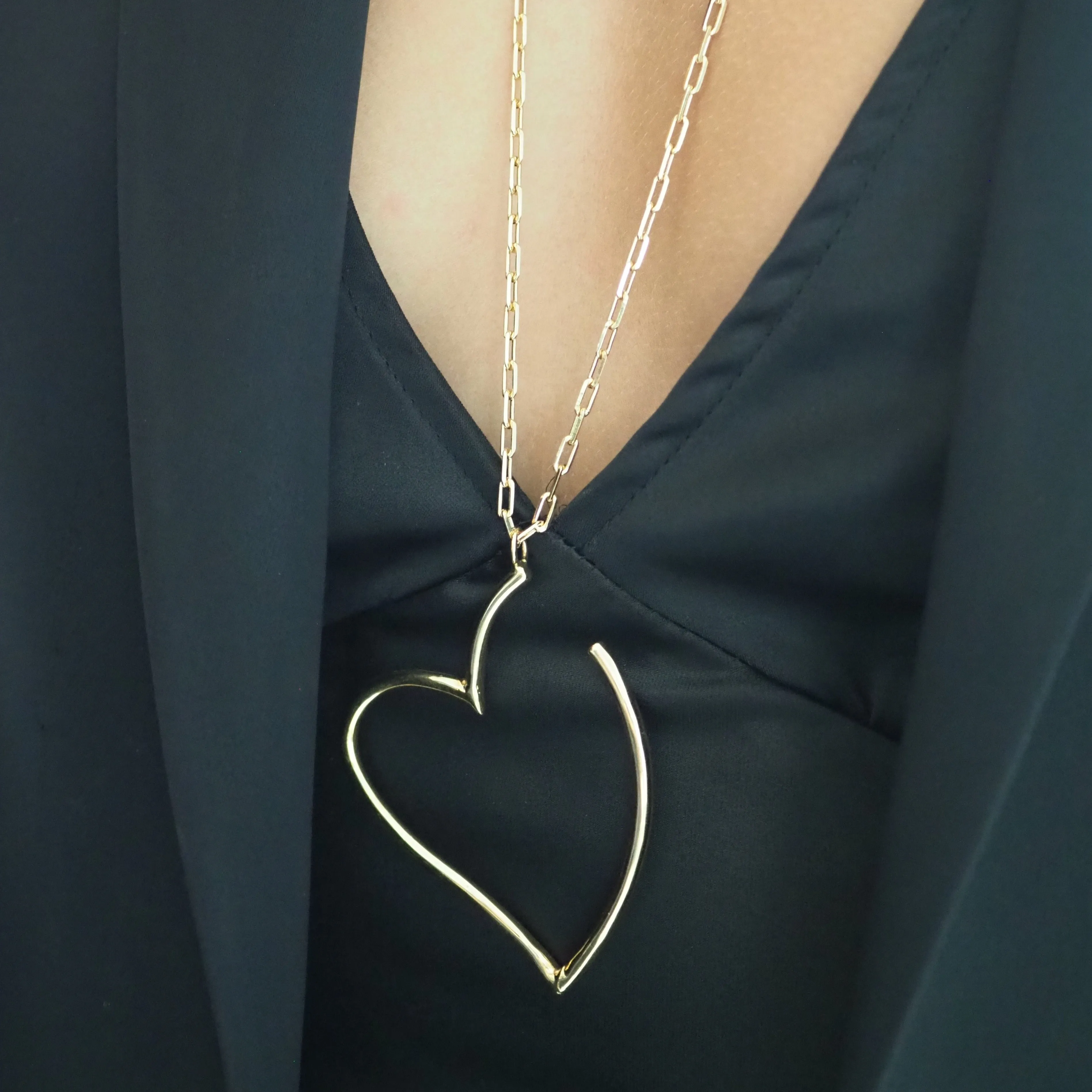 LONDYN - OPEN HEART NECKLACE