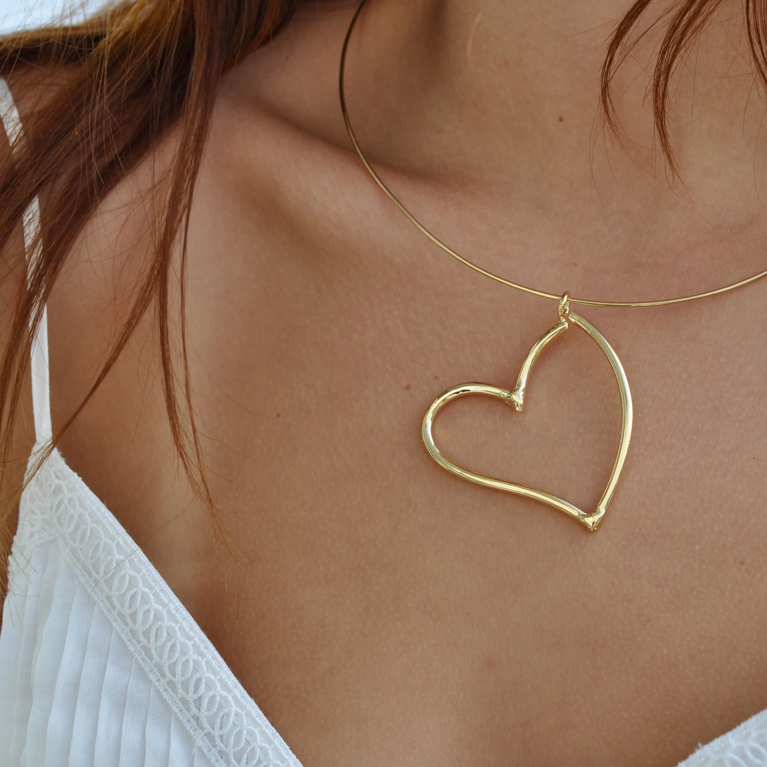 LONDYN - OPEN HEART NECKLACE