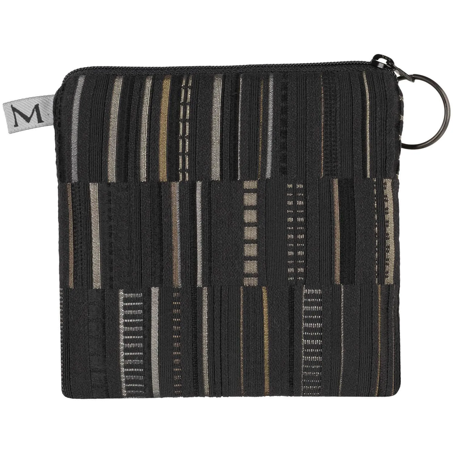 Maruca Roo Pouch in Bark Cloth Black