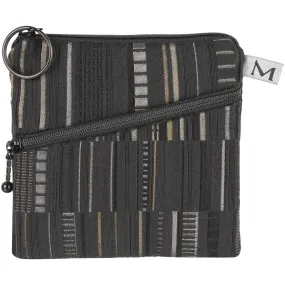 Maruca Roo Pouch in Bark Cloth Black