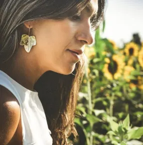 Maryland Leaf Earrings