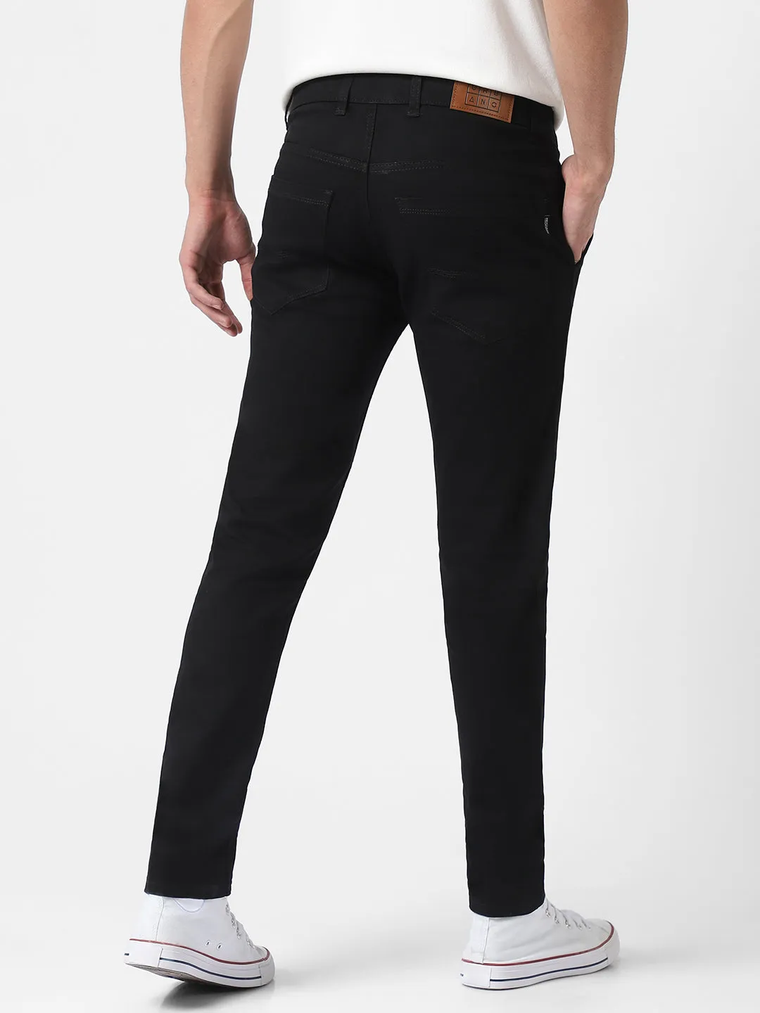 Men's Slim Fit Black Jeans