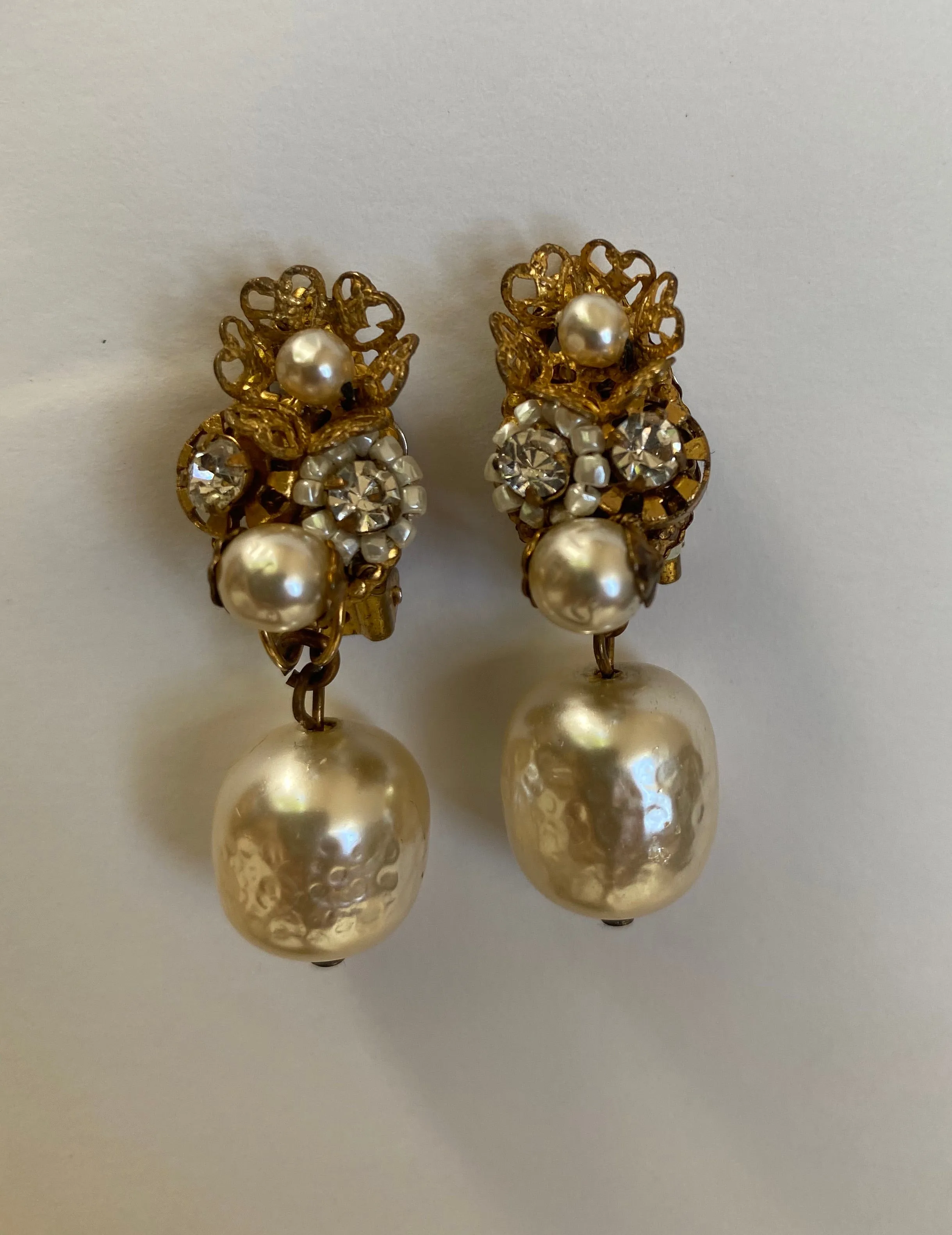 Miriam Haskell Earrings