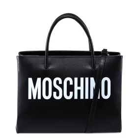 Moschino Logo Printed Tote Bag