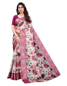 Multi Cotton Saree