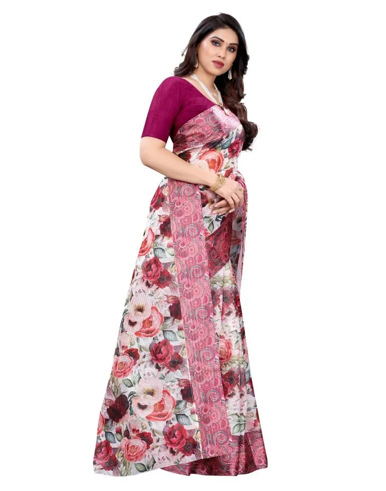 Multi Cotton Saree