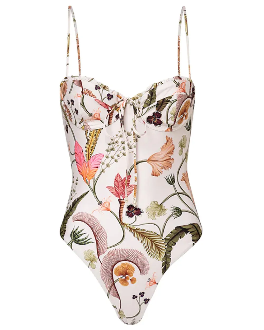 Multicolor Ebano Habitat One Piece Swimsuit