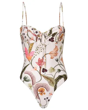 Multicolor Ebano Habitat One Piece Swimsuit