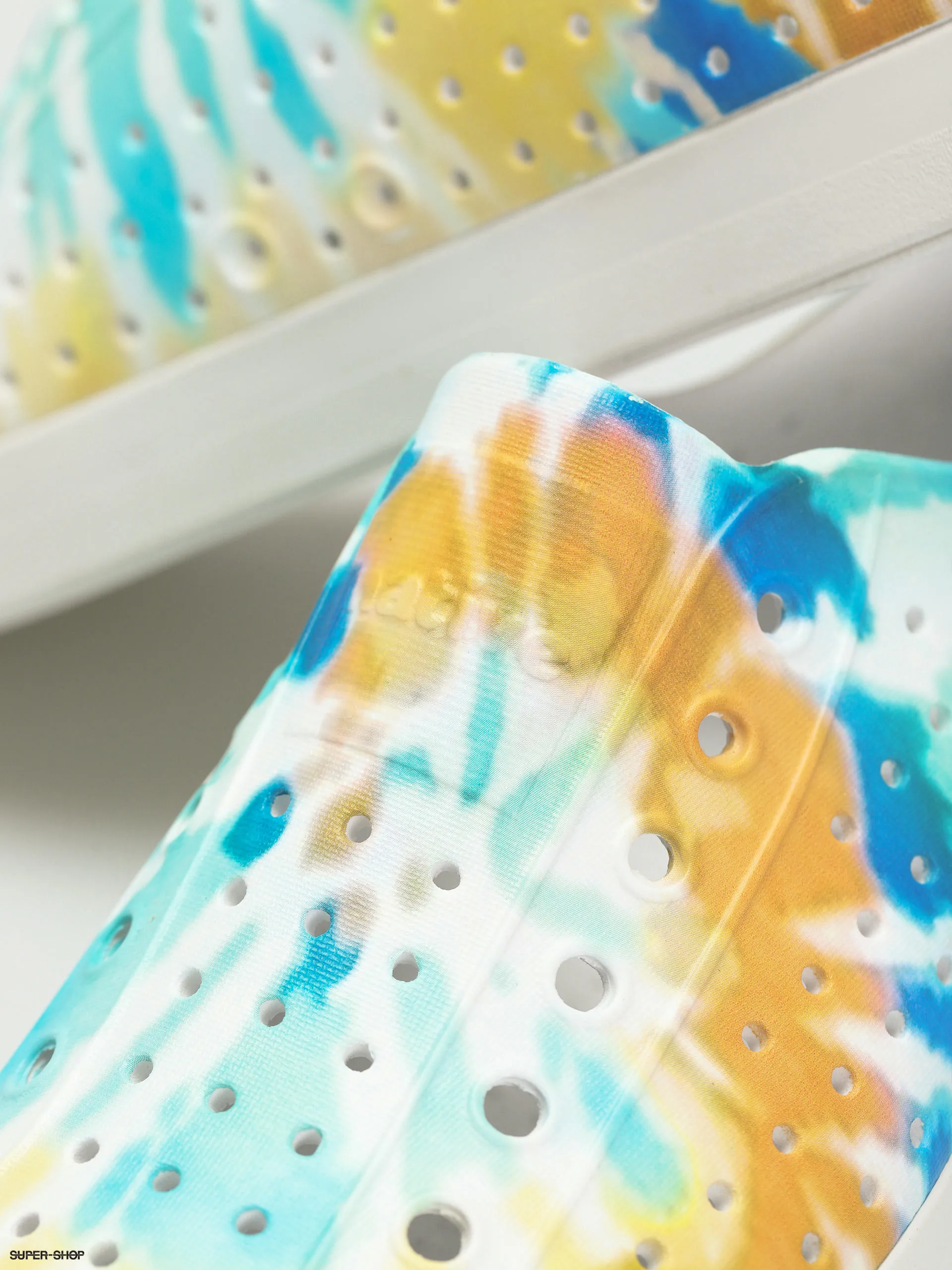 Native Jefferson Print Shoes (shell white/shell white/orange tie dye)