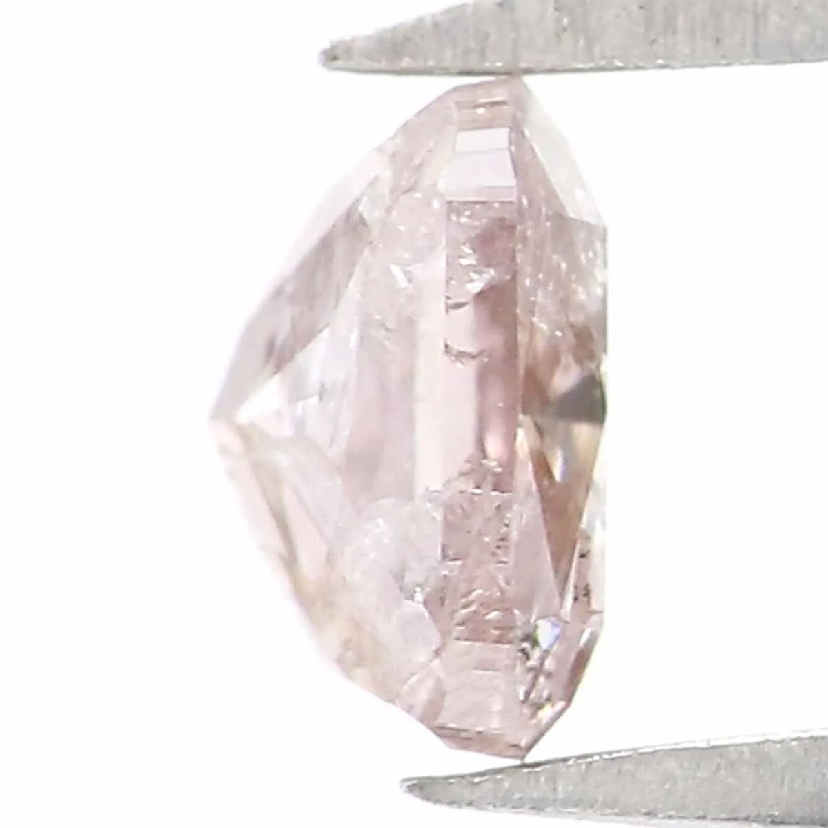 Natural Loose Cushion Brown Pink Color Diamond 0.38 CT 4.20 MM Cushion Shape Rose Cut Diamond KR1539