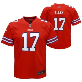 Nike Kids' Buffalo Bills Josh Allen #17 Game Jersey