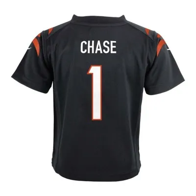 Nike Kids' Cincinnati Bengals Ja'Marr Chase #1 Game Jersey